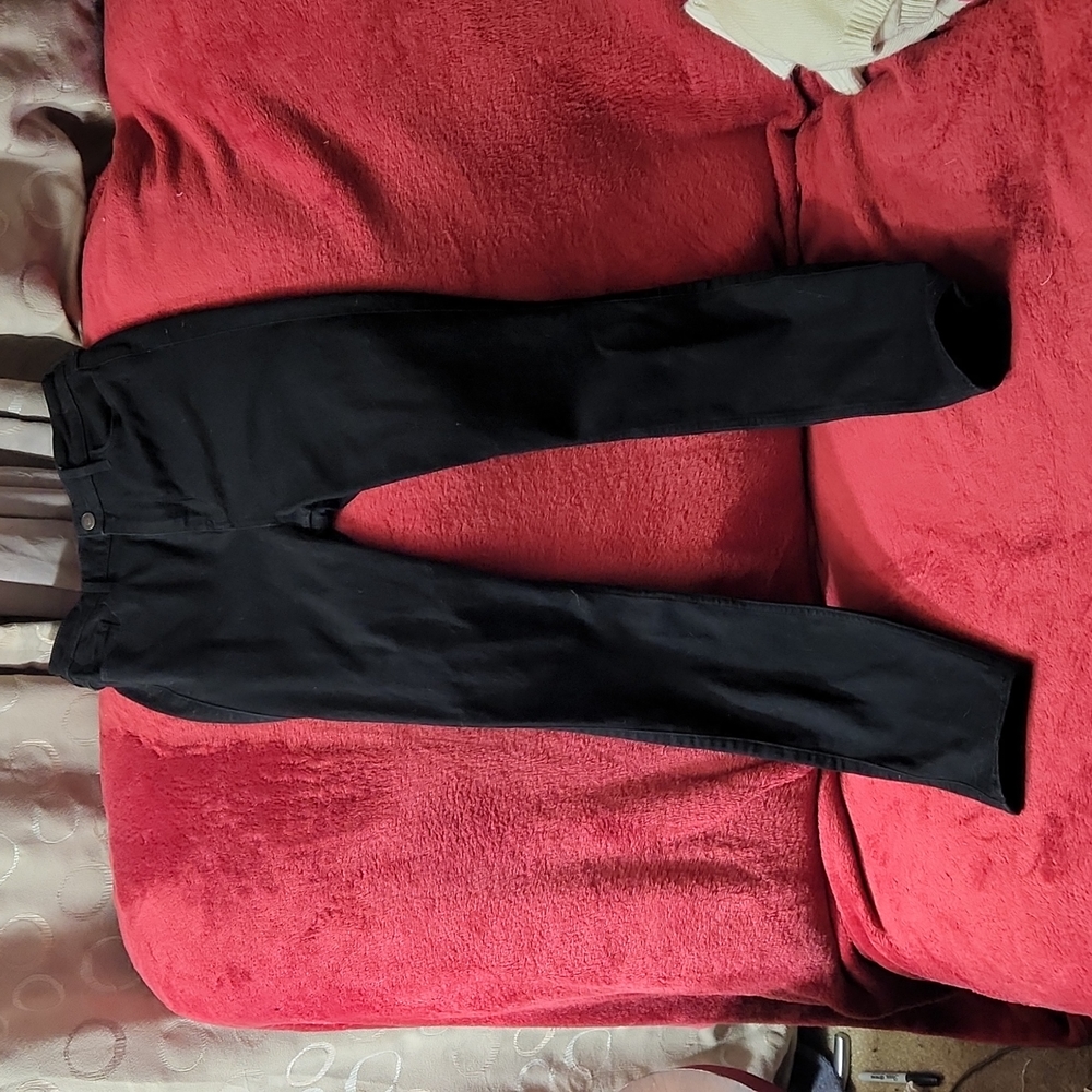 Hollister Black Ultra High Rise Super Skinny Jeans Size 1Regular